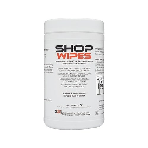 2XL-441 Shop Wipes, 70ct